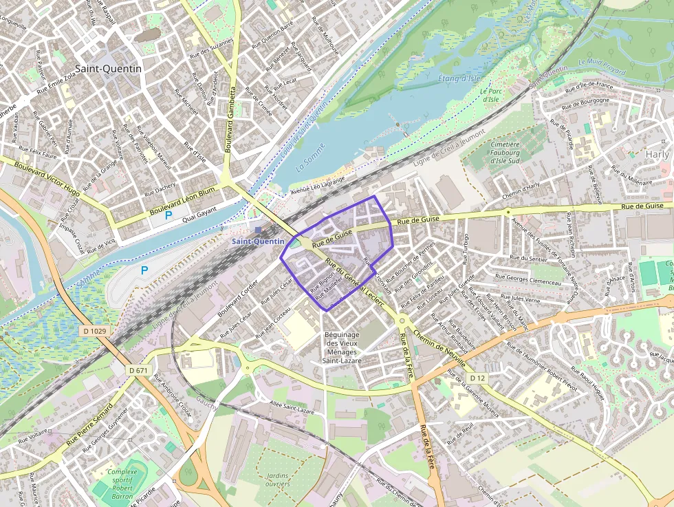 Appartement 90 m² trois pièces à vendre à Saint-Quentin