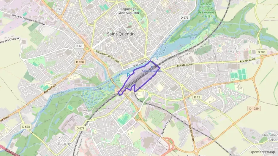 Appartement 100 m² quatre pièces à vendre à Saint-Quentin Appartement 100 m² quatre pièces à vendre à Saint-Quentin