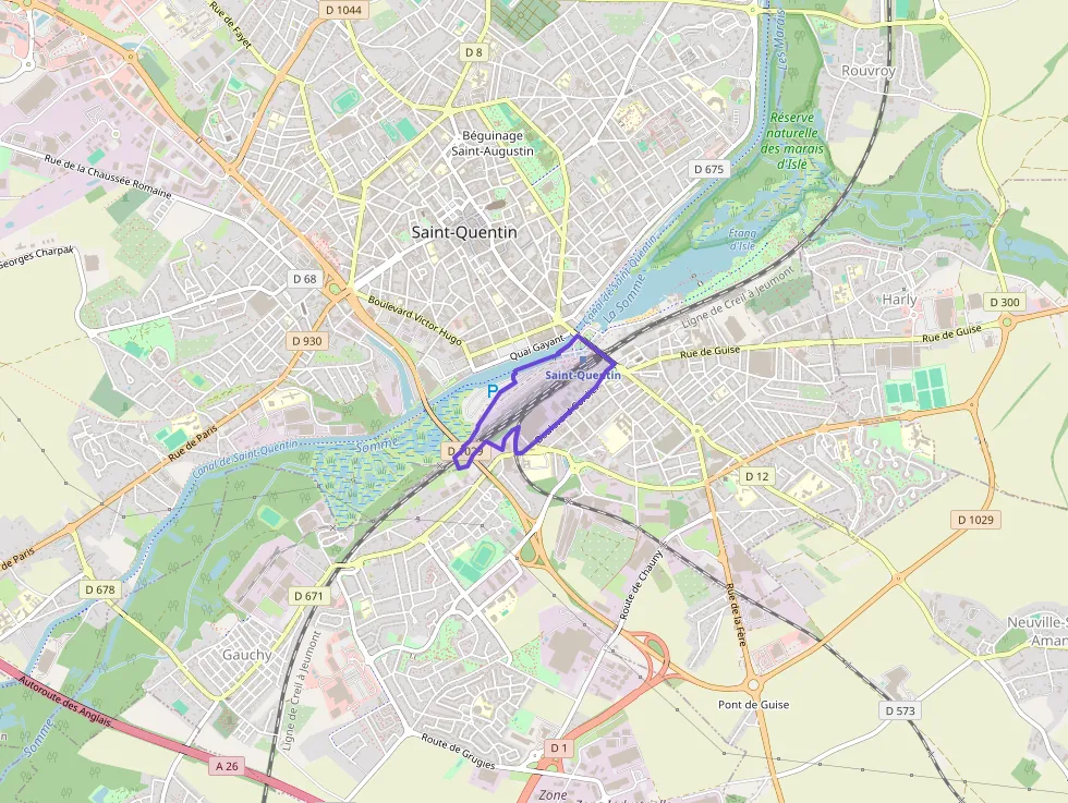 Appartement 25 m² une piece à vendre à Saint-Quentin