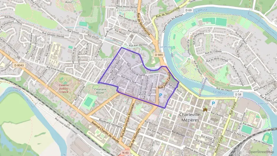 Appartement 61 m² deux pieces à vendre à Charleville-Mézières Appartement 61 m² deux pieces à vendre à Charleville-Mézières