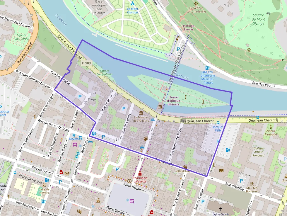 Appartement 70 m² deux pieces à vendre à Charleville-Mézières