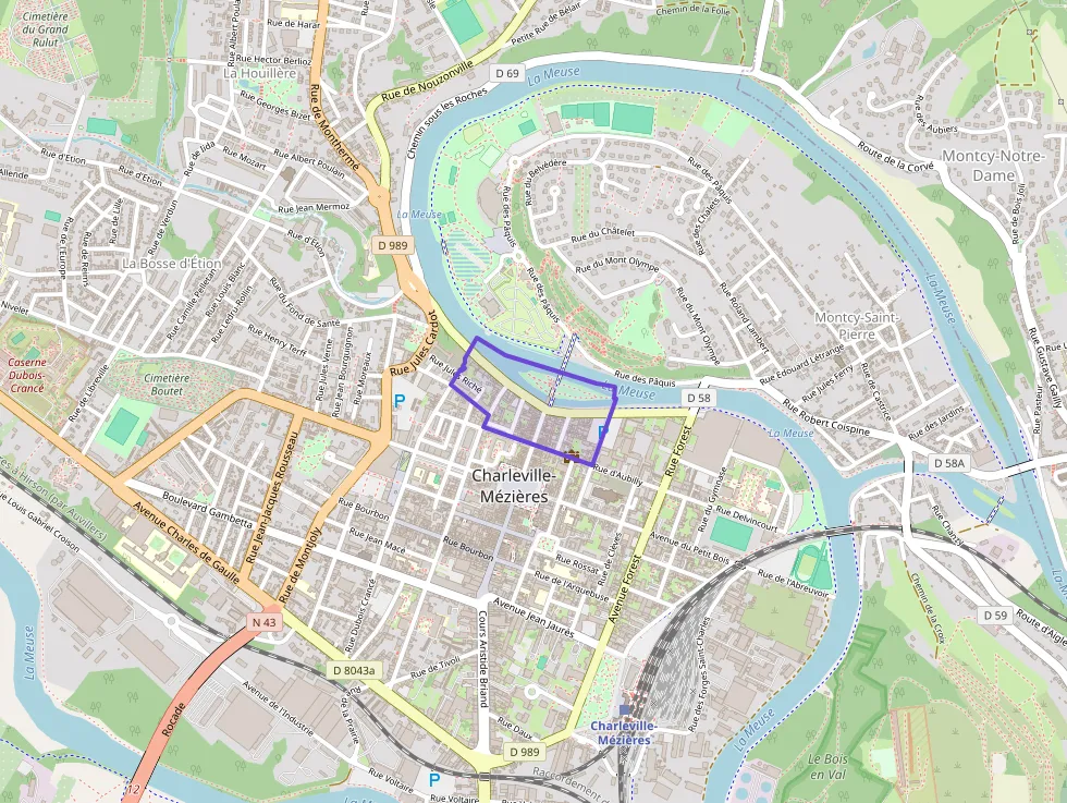 Appartement 86 m² deux pieces à vendre à Charleville-Mézières