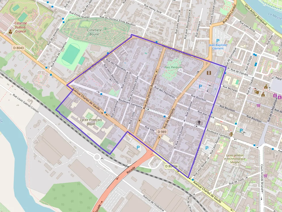 Appartement 40 m² une piece à vendre à Charleville-Mézières