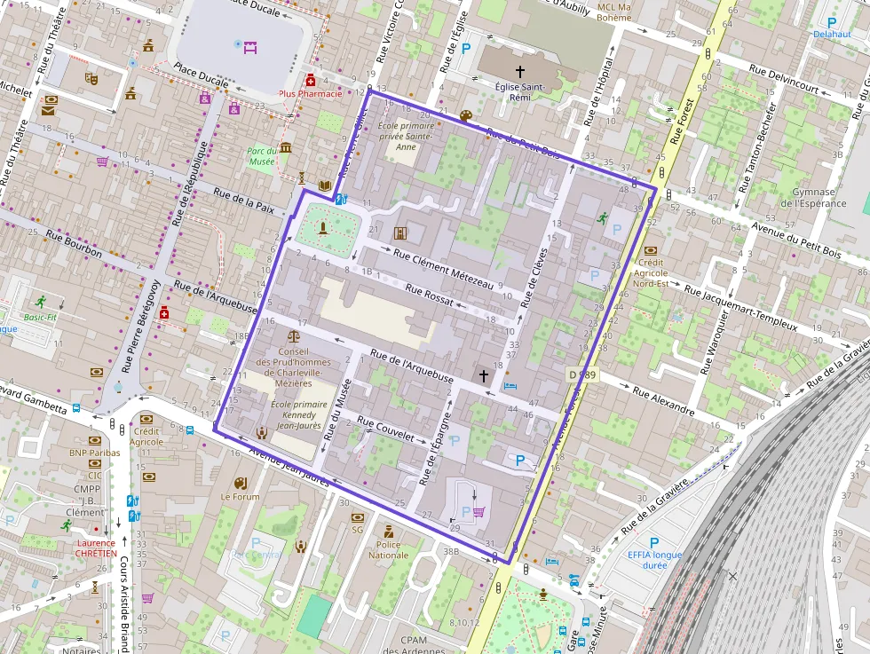 Appartement 39 m² une piece à vendre à Charleville-Mézières