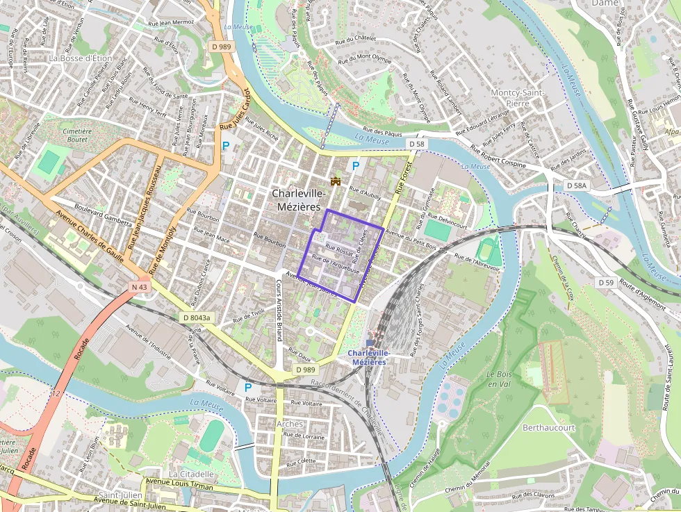 Appartement 39 m² une piece à vendre à Charleville-Mézières