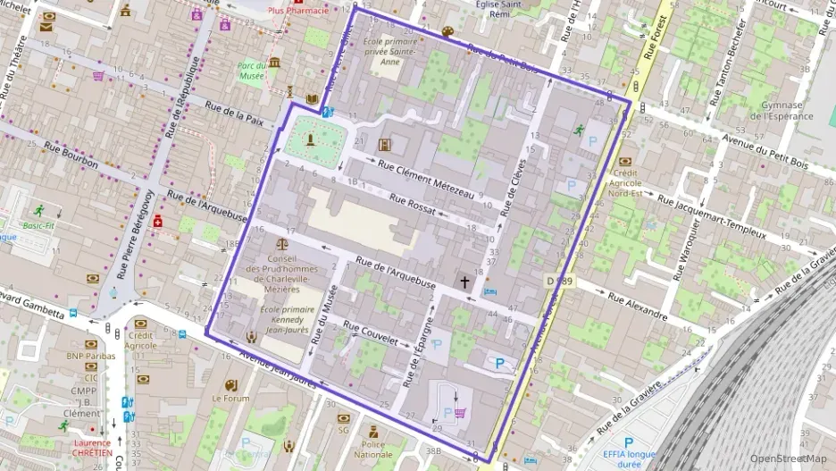 Appartement 37 m² deux pieces à vendre à Charleville-Mézières