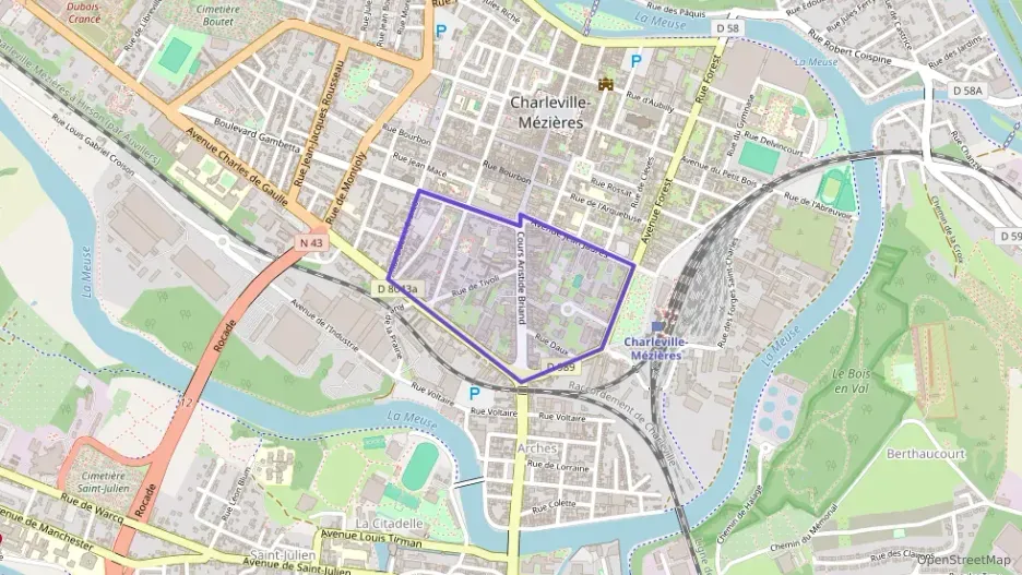 Appartement 118 m² trois pièces à vendre à Charleville-Mézières