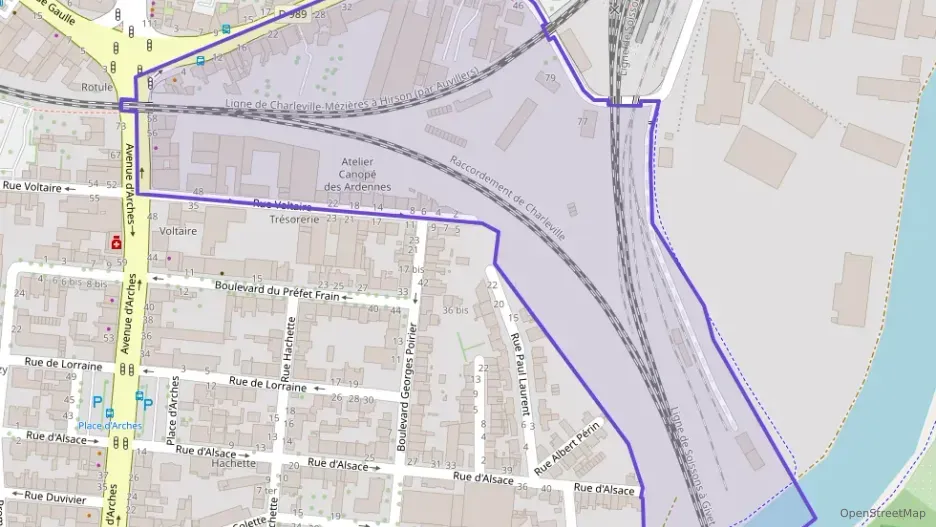 Appartement 59 m² trois pièces à vendre à Charleville-Mézières Appartement 59 m² trois pièces à vendre à Charleville-Mézières