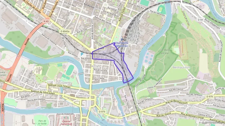 Appartement 59 m² trois pièces à vendre à Charleville-Mézières Appartement 59 m² trois pièces à vendre à Charleville-Mézières