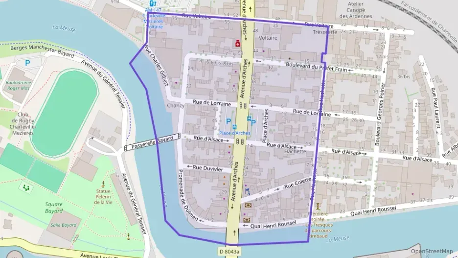 Appartement 34 m² deux pieces à vendre à Charleville-Mézières Appartement 34 m² deux pieces à vendre à Charleville-Mézières