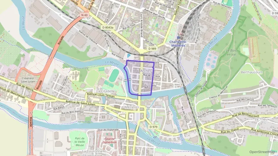 Appartement 39 m² deux pieces à vendre à Charleville-Mézières Appartement 39 m² deux pieces à vendre à Charleville-Mézières