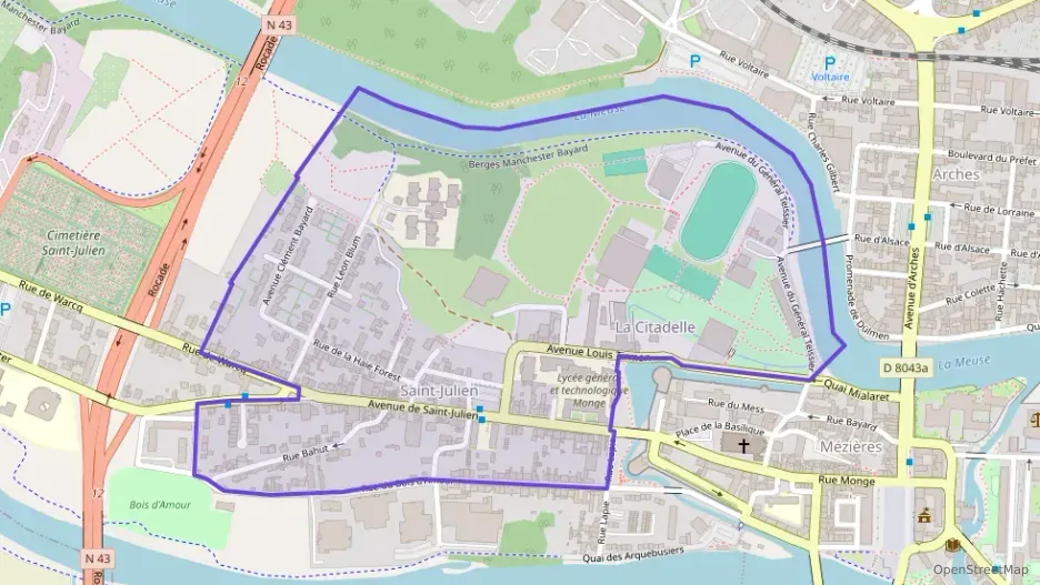 Appartement 77 m² quatre pièces à vendre à Charleville-Mézières