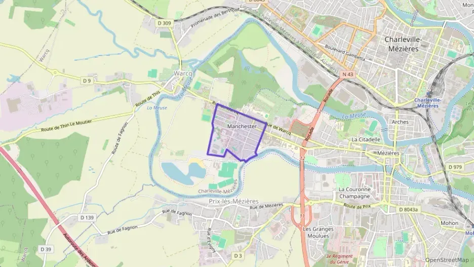 Appartement 59 m² trois pièces à vendre à Charleville-Mézières Appartement 59 m² trois pièces à vendre à Charleville-Mézières