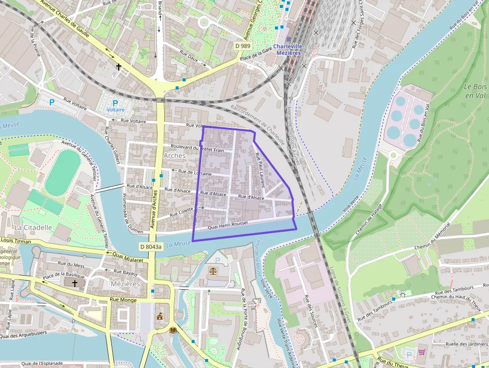 Appartement 42 m² deux pieces à vendre à Charleville-Mézières