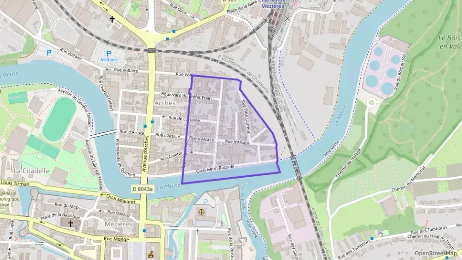 Appartement 42 m² deux pieces à vendre à Charleville-Mézières Appartement 42 m² deux pieces à vendre à Charleville-Mézières