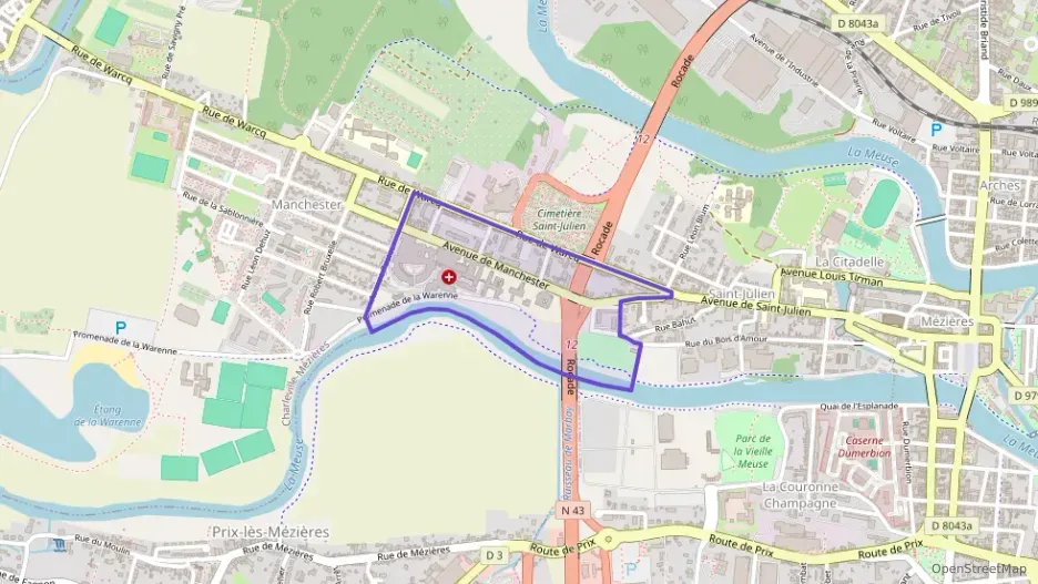 Appartement 46 m² deux pieces à vendre à Charleville-Mézières Appartement 46 m² deux pieces à vendre à Charleville-Mézières