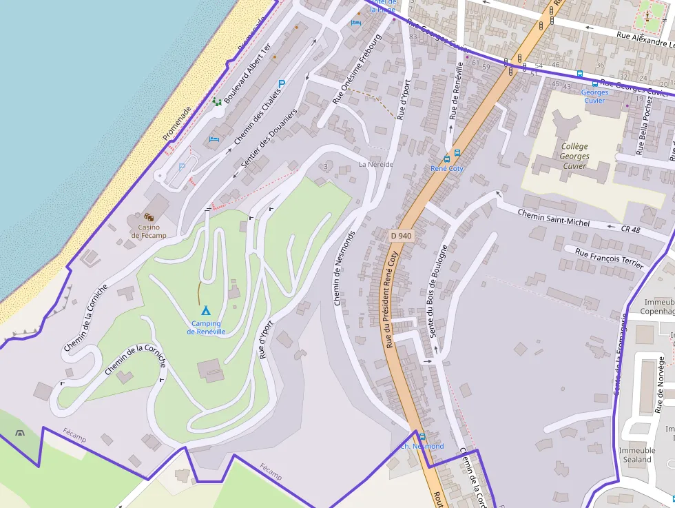 Appartement 71 m² quatre pièces à vendre à Fécamp