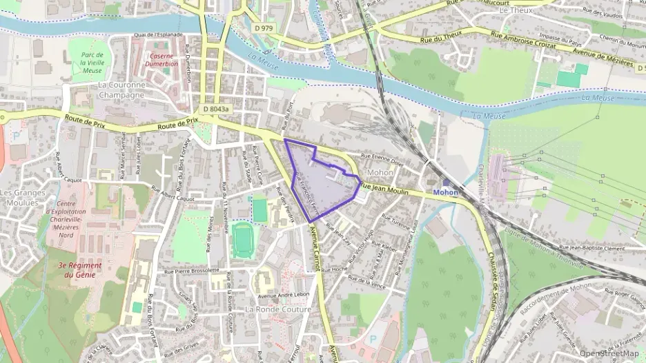 Appartement 41 m² trois pièces à vendre à Charleville-Mézières