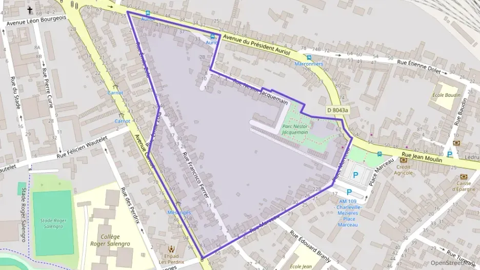 Appartement 41 m² deux pieces à vendre à Charleville-Mézières Appartement 41 m² deux pieces à vendre à Charleville-Mézières