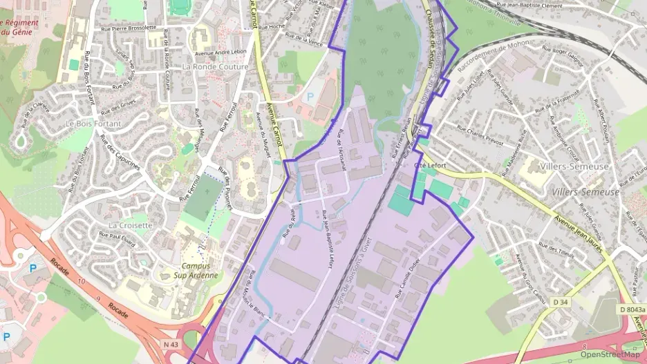 Appartement 42 m² deux pieces à vendre à Charleville-Mézières Appartement 42 m² deux pieces à vendre à Charleville-Mézières