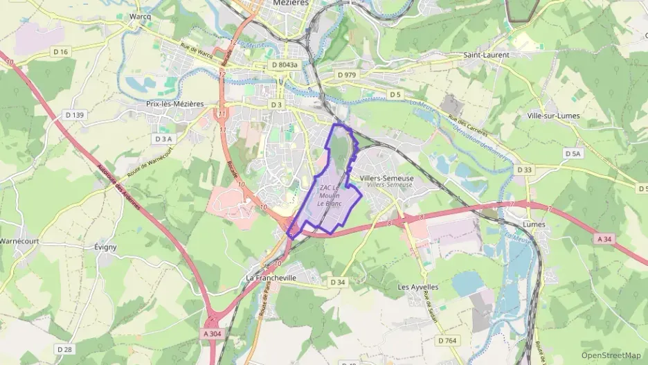 Appartement 40 m² deux pieces à vendre à Charleville-Mézières