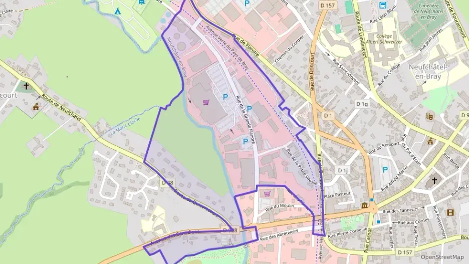 Appartement 70 m² trois pièces à vendre à Neufchâtel-en-Bray