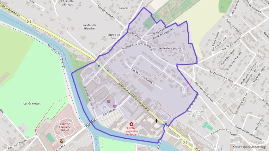 Appartement 87 m² trois pièces à vendre à Sedan