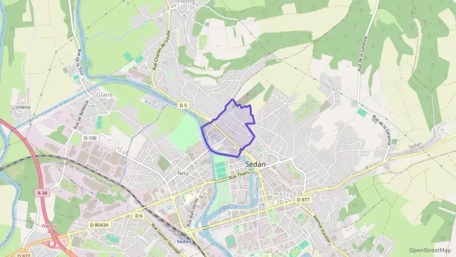 Appartement 85 m² trois pièces à vendre à Sedan