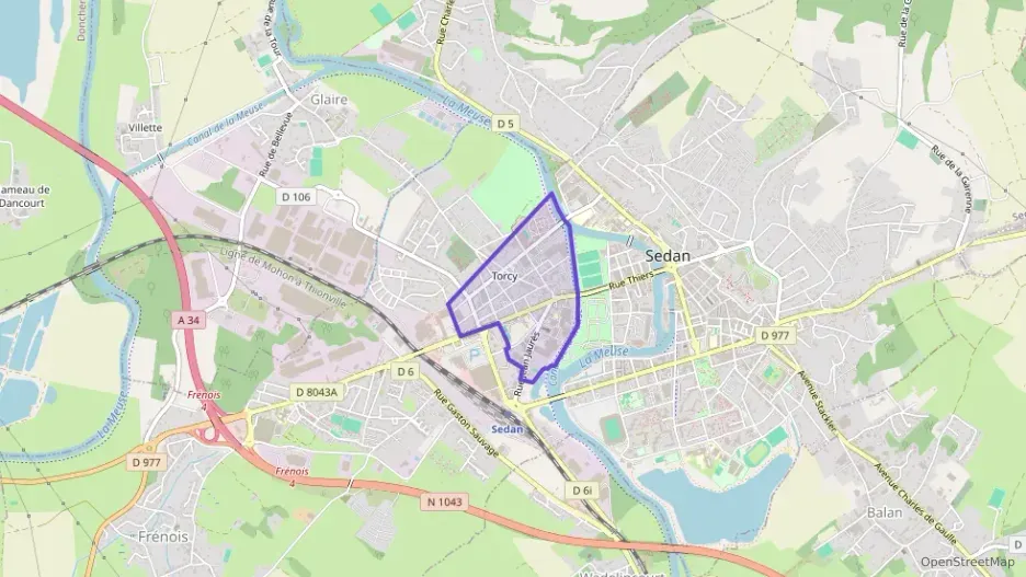 Appartement 63 m² trois pièces à vendre à Sedan