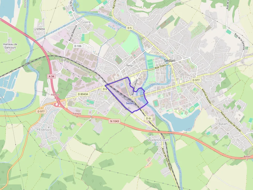 Appartement 39 m² deux pieces à vendre à Sedan