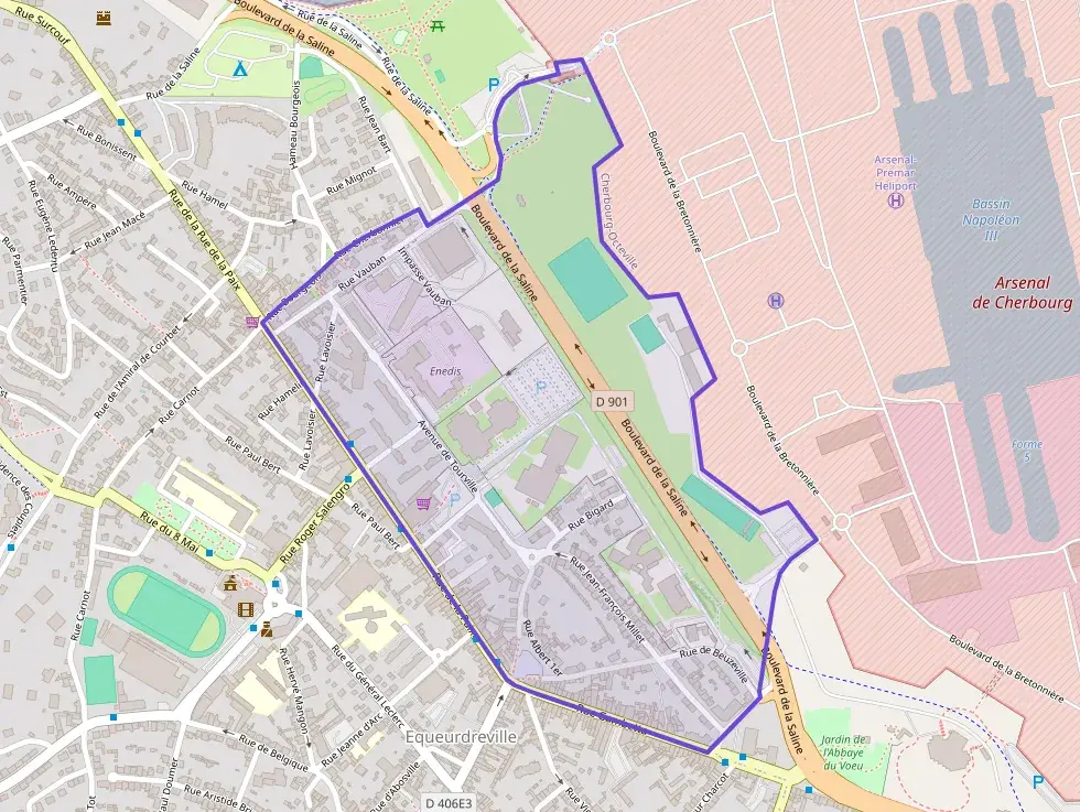 Appartement 46 m² deux pieces à vendre à Cherbourg-en-Cotentin