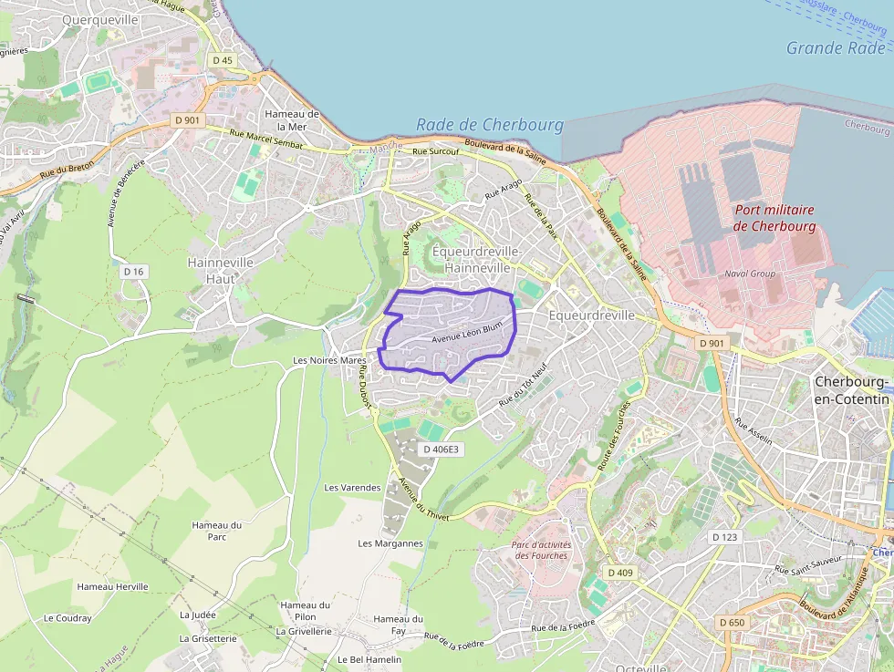 Appartement 47 m² deux pieces à vendre à Cherbourg-en-Cotentin