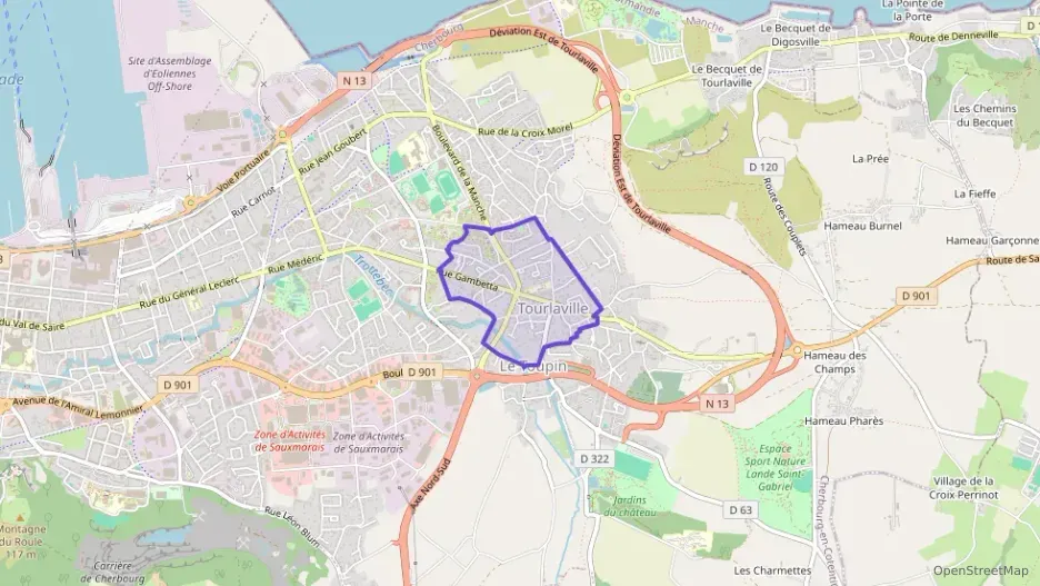 Appartement 78 m² trois pièces à vendre à Cherbourg-en-Cotentin