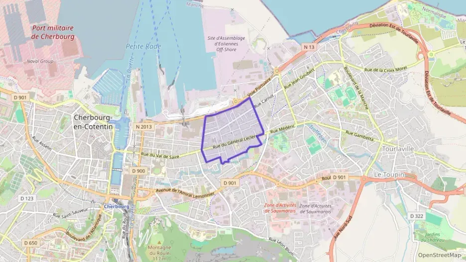 Appartement 56 m² deux pieces à vendre à Cherbourg-en-Cotentin
