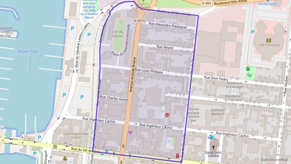 Appartement 60 m² trois pièces à vendre à Cherbourg-en-Cotentin Appartement 60 m² trois pièces à vendre à Cherbourg-en-Cotentin