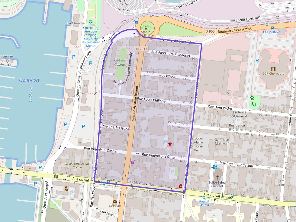 Appartement 39 m² une piece à vendre à Cherbourg-en-Cotentin