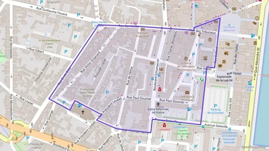 Appartement 45 m² deux pieces à vendre à Cherbourg-en-Cotentin Appartement 45 m² deux pieces à vendre à Cherbourg-en-Cotentin