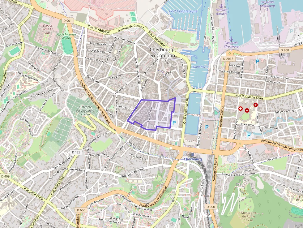 Appartement 42 m² une piece à vendre à Cherbourg-en-Cotentin