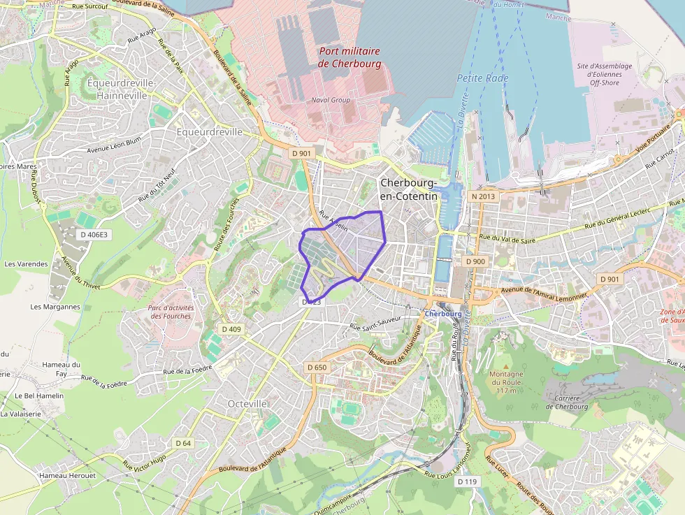 Appartement 78 m² trois pièces à vendre à Cherbourg-en-Cotentin