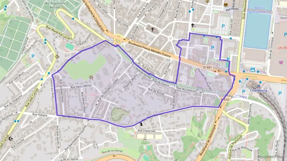 Appartement 79 m² trois pièces à vendre à Cherbourg-en-Cotentin Appartement 79 m² trois pièces à vendre à Cherbourg-en-Cotentin