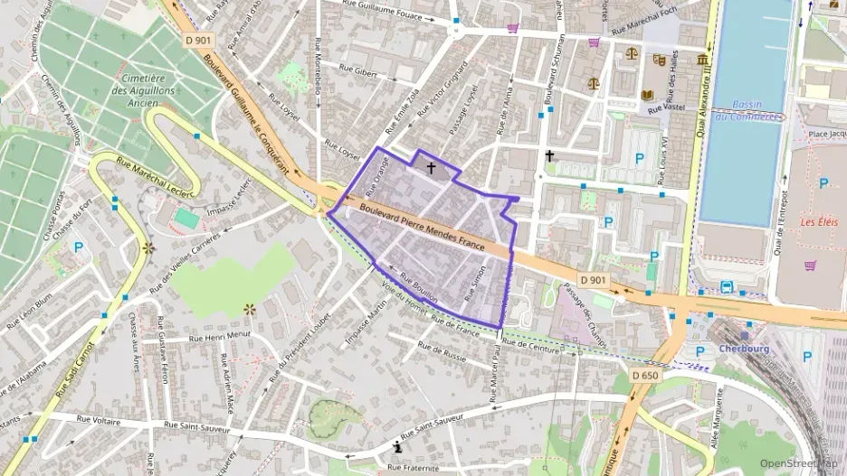 Appartement 61 m² trois pièces à vendre à Cherbourg-en-Cotentin Appartement 61 m² trois pièces à vendre à Cherbourg-en-Cotentin