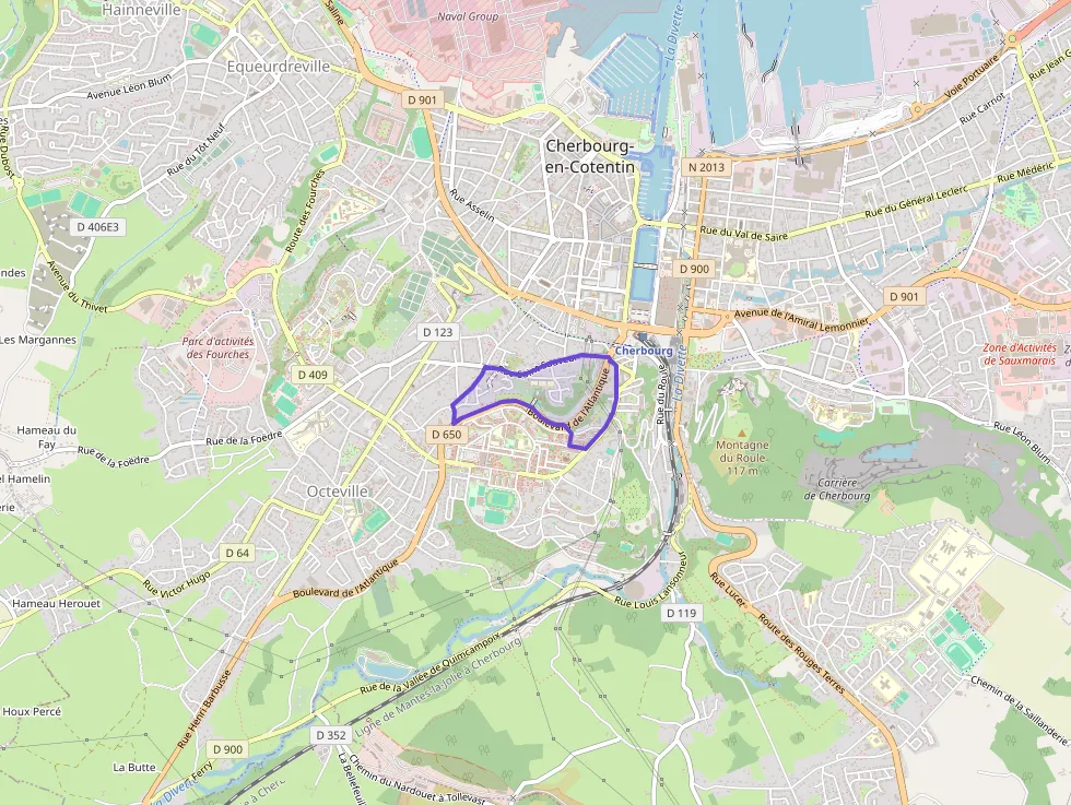 Appartement 72 m² quatre pièces à vendre à Cherbourg-en-Cotentin