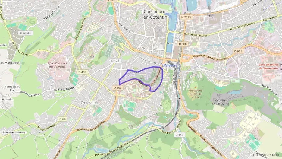 Appartement 72 m² quatre pièces à vendre à Cherbourg-en-Cotentin