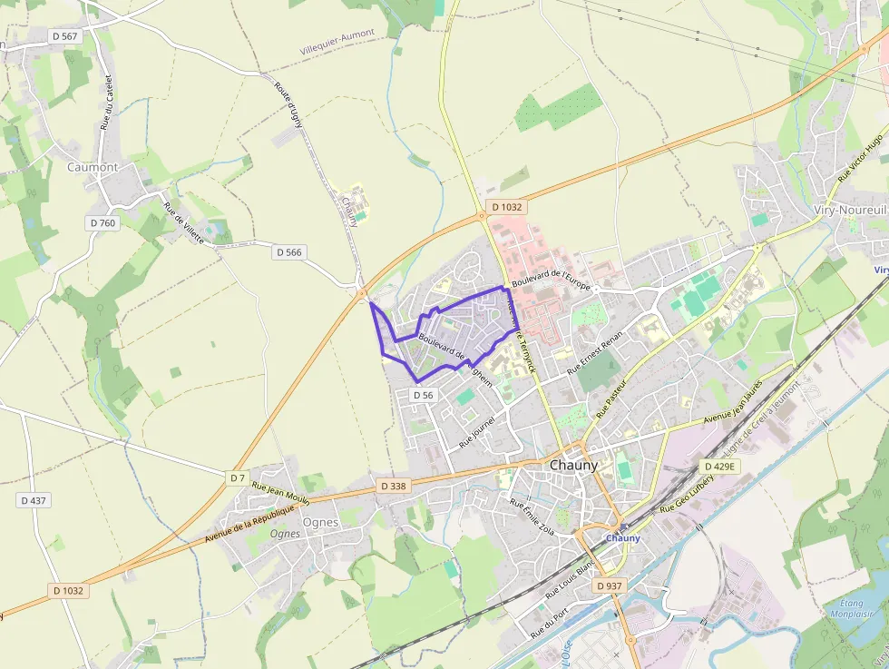 Appartement 77 m² quatre pièces à vendre à Chauny