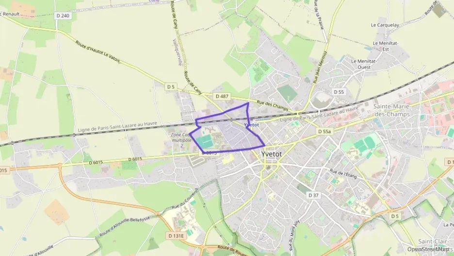 Appartement 99 m² quatre pièces à vendre à Yvetot Appartement 99 m² quatre pièces à vendre à Yvetot