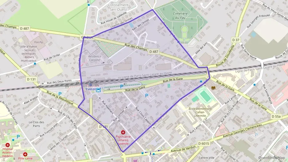 Appartement 68 m² trois pièces à vendre à Yvetot Appartement 68 m² trois pièces à vendre à Yvetot