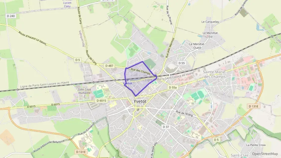 Appartement 58 m² deux pieces à vendre à Yvetot Appartement 58 m² deux pieces à vendre à Yvetot