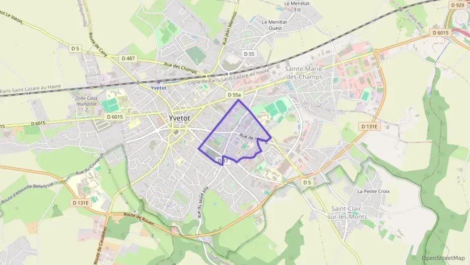 Appartement 61 m² trois pièces à vendre à Yvetot
