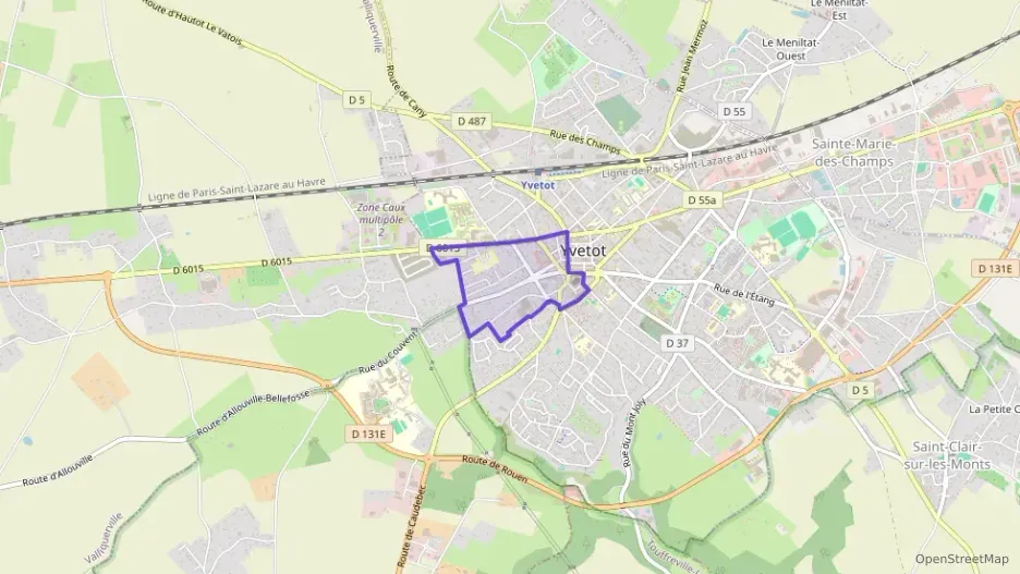 Appartement 80 m² trois pièces à vendre à Yvetot Appartement 80 m² trois pièces à vendre à Yvetot