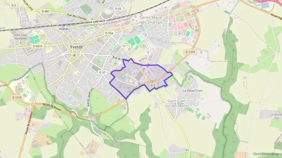 Appartement 66 m² trois pièces à vendre à Yvetot